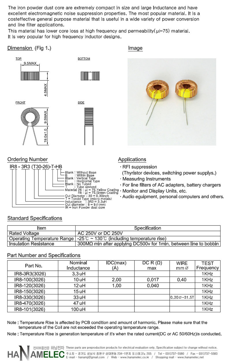 INDUCTOR-TOROID-IR08